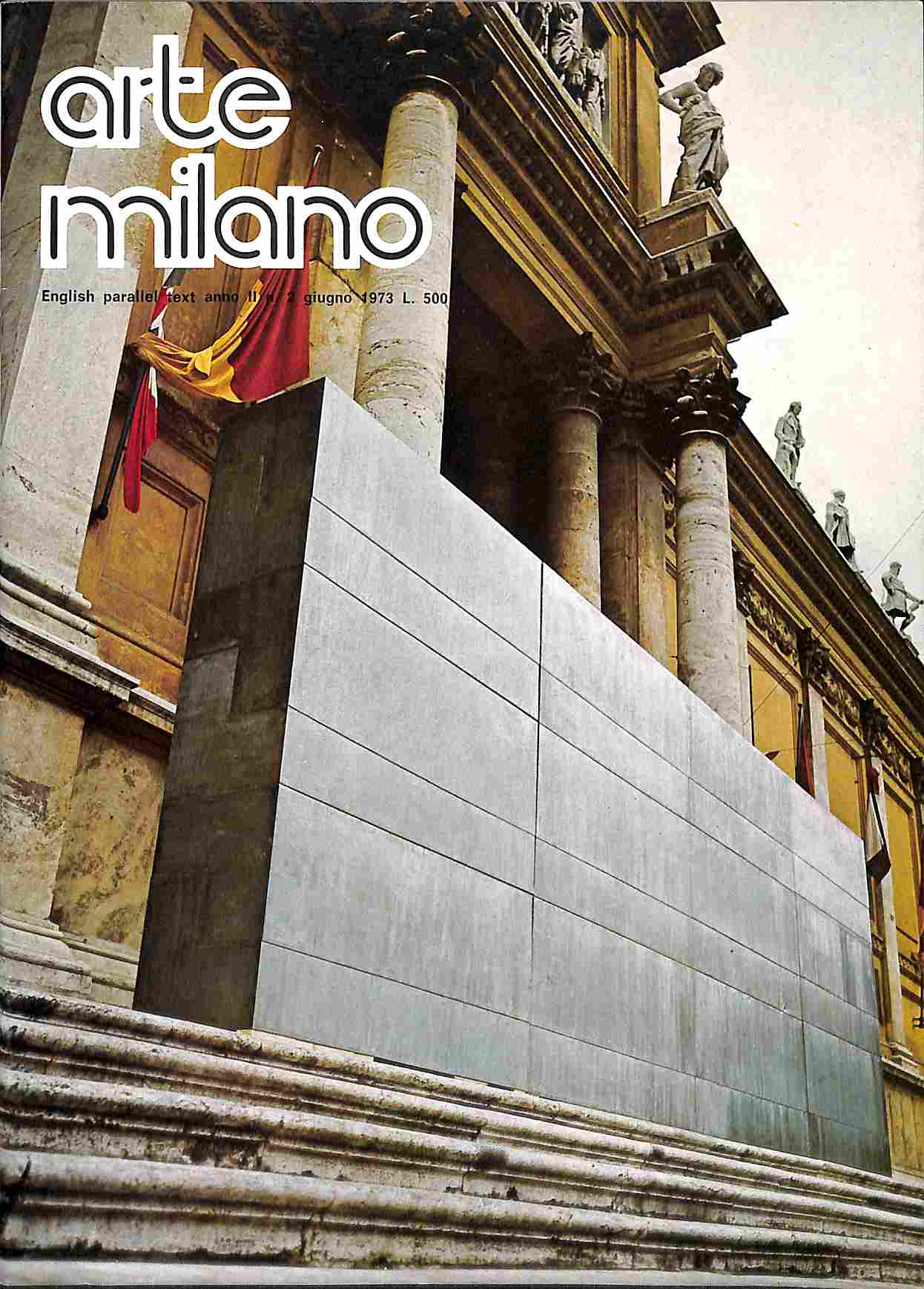 Arte Milano. Anno II, n. 2 giugno 1973